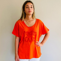 Camiseta Naranja Amor